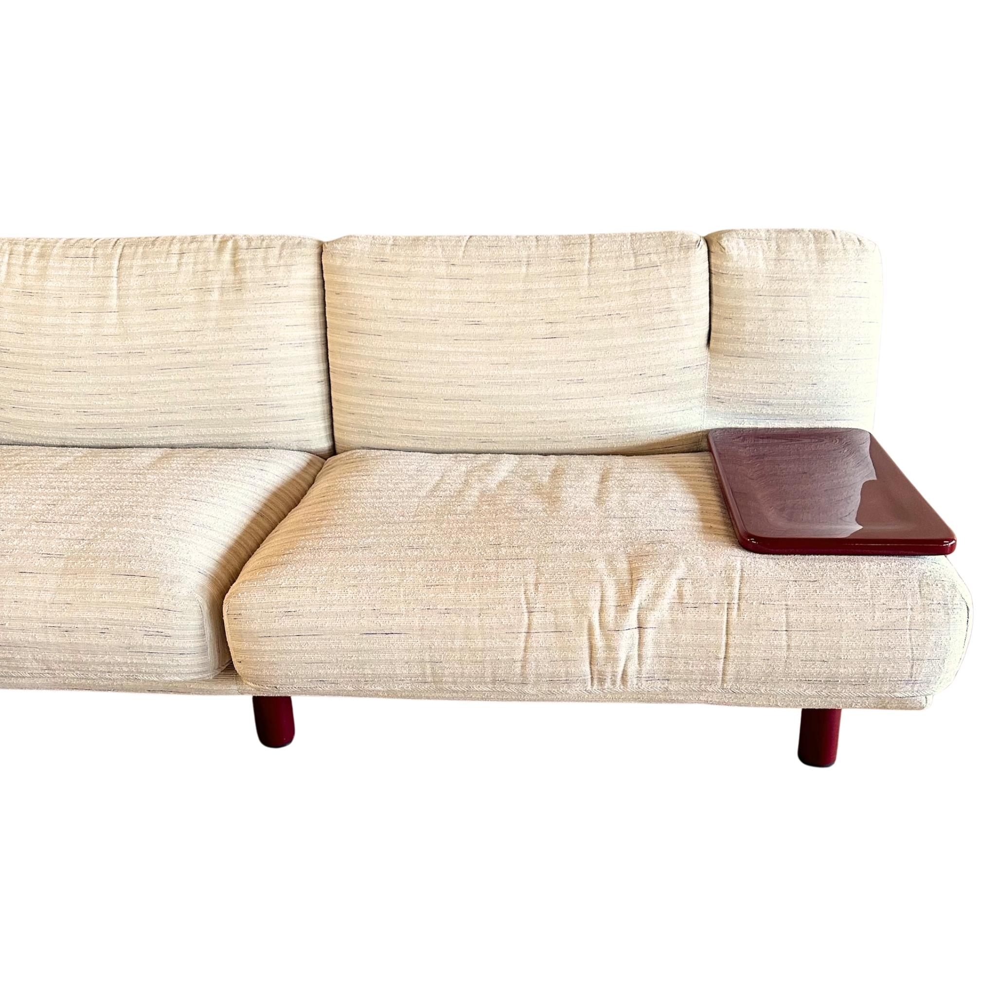 Italian ‘Magia’ Sofa by Bacci and Mazzoni for Giovanetti, Italy, 1980s For Sale
