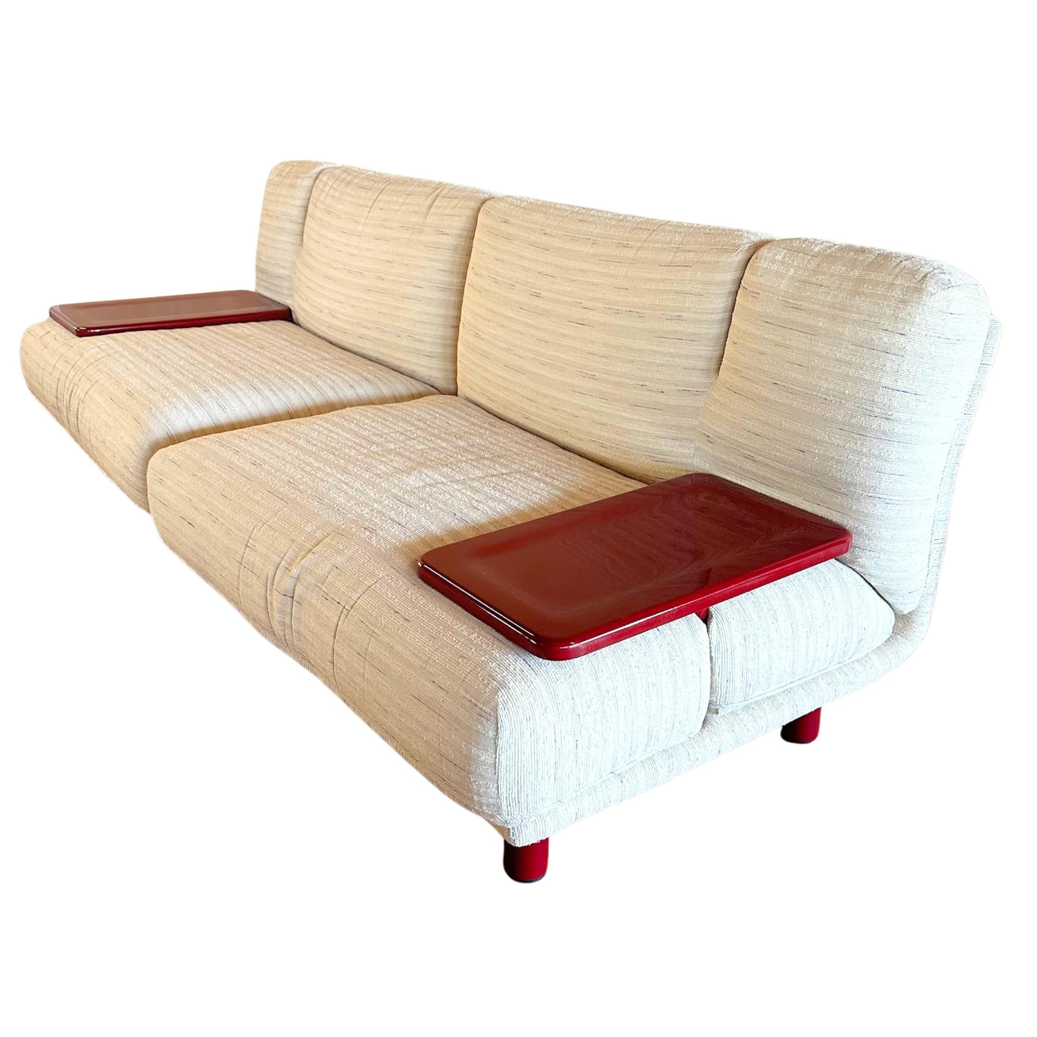 Late 20th Century ‘Magia’ Sofa by Bacci and Mazzoni for Giovanetti, Italy, 1980s For Sale