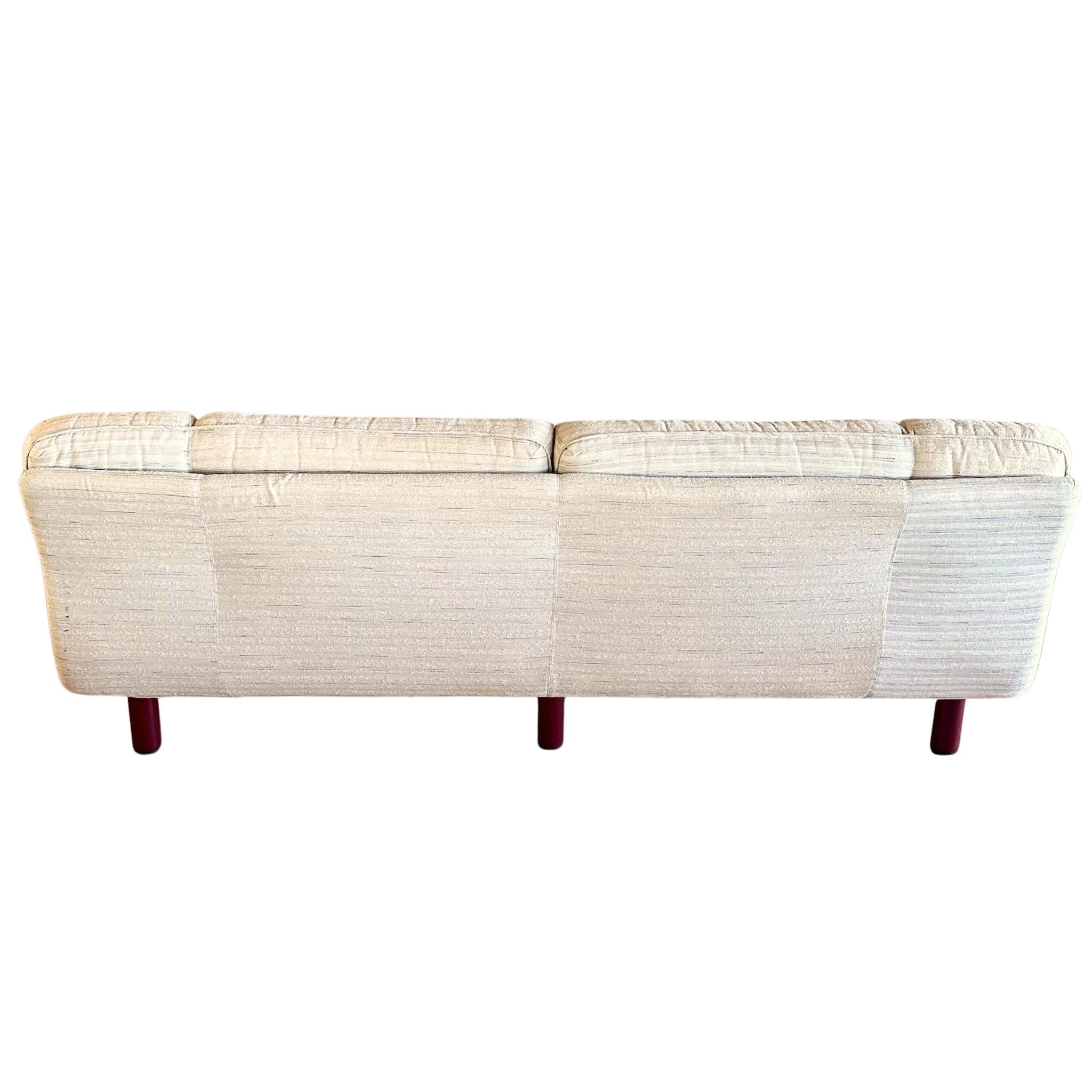 Upholstery ‘Magia’ Sofa by Bacci and Mazzoni for Giovanetti, Italy, 1980s For Sale