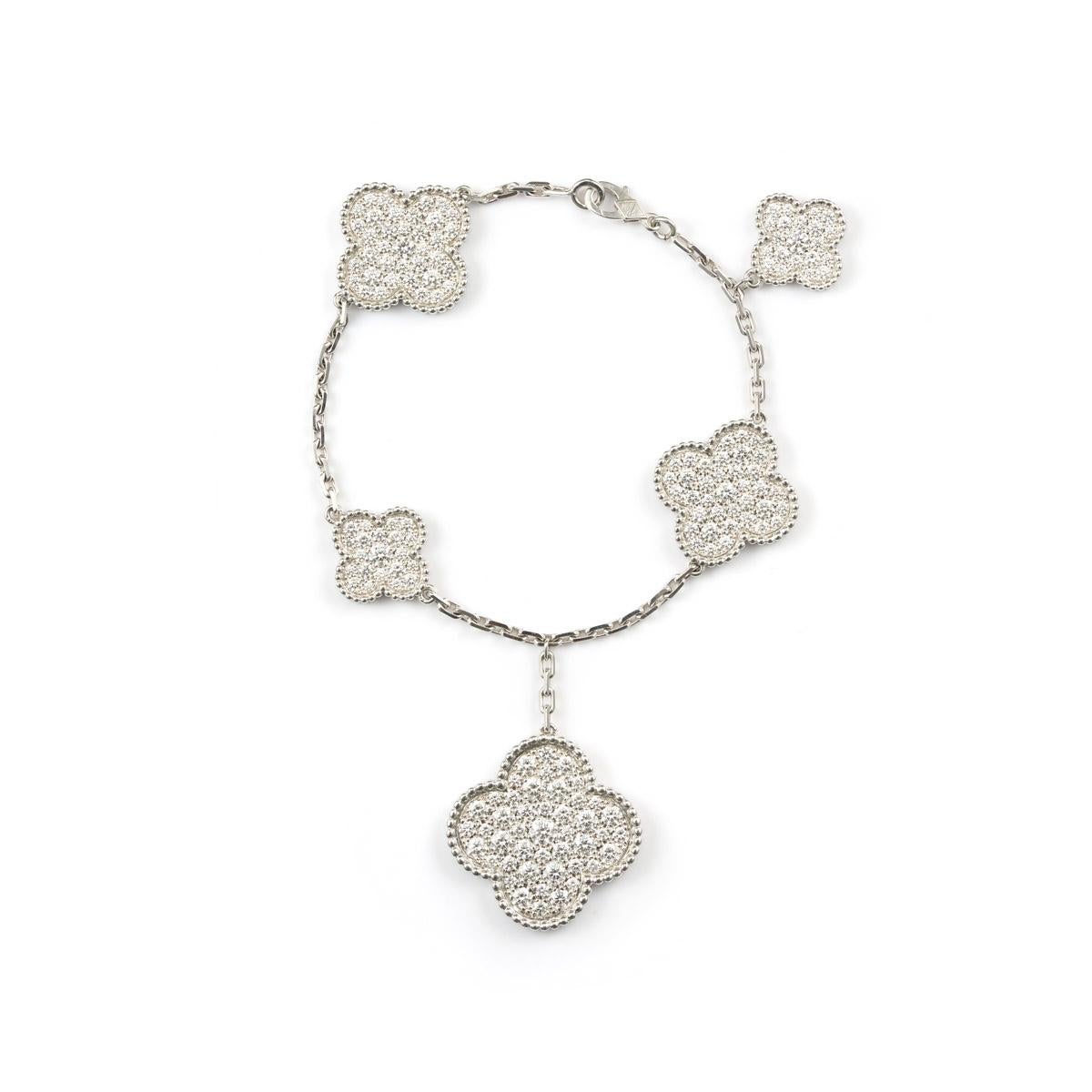 Women's or Men's Magic Alhambra Bracelet 5 Motifs