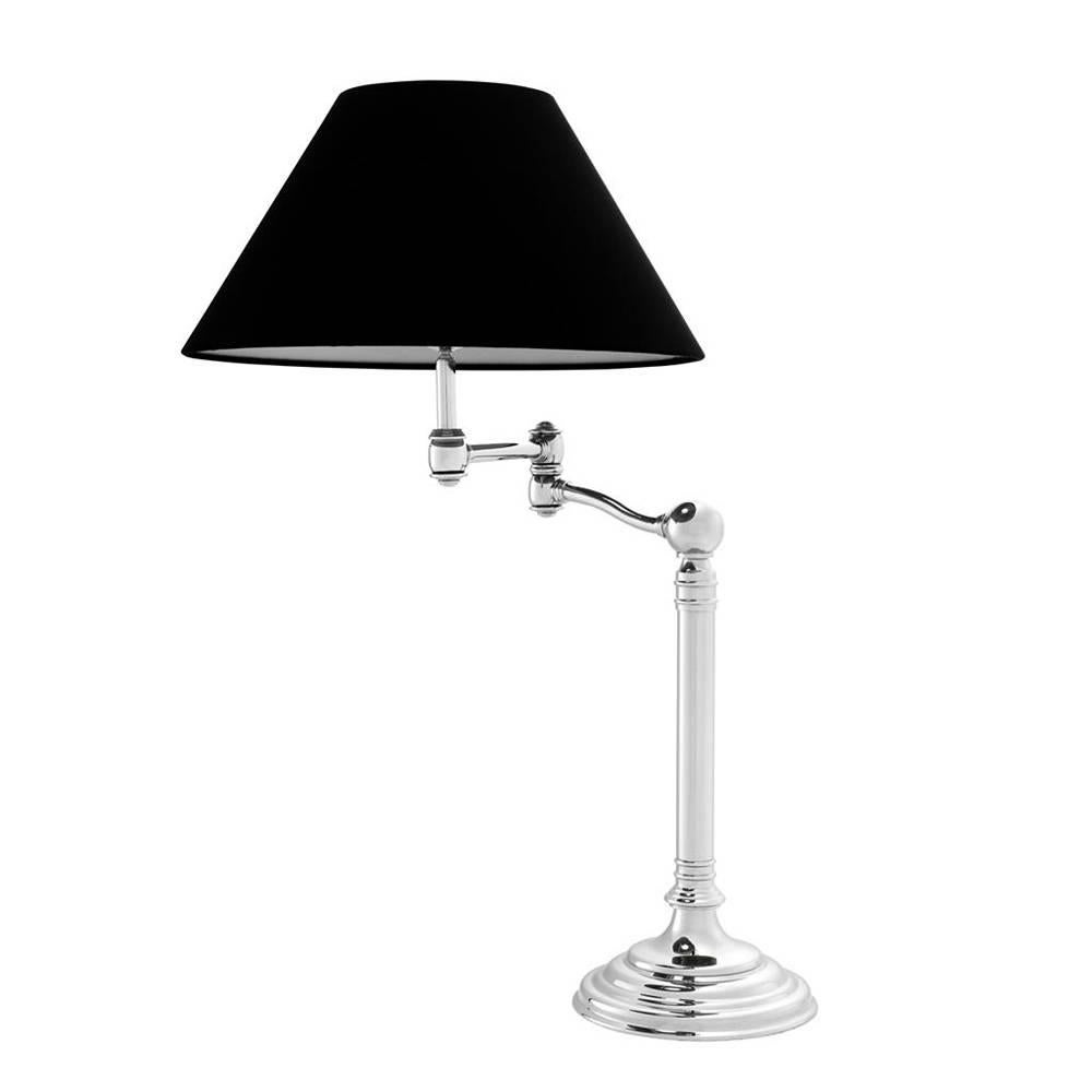 Contemporary Magic Arm Table Lamp in Antique Brass Finish or Nickel Finish