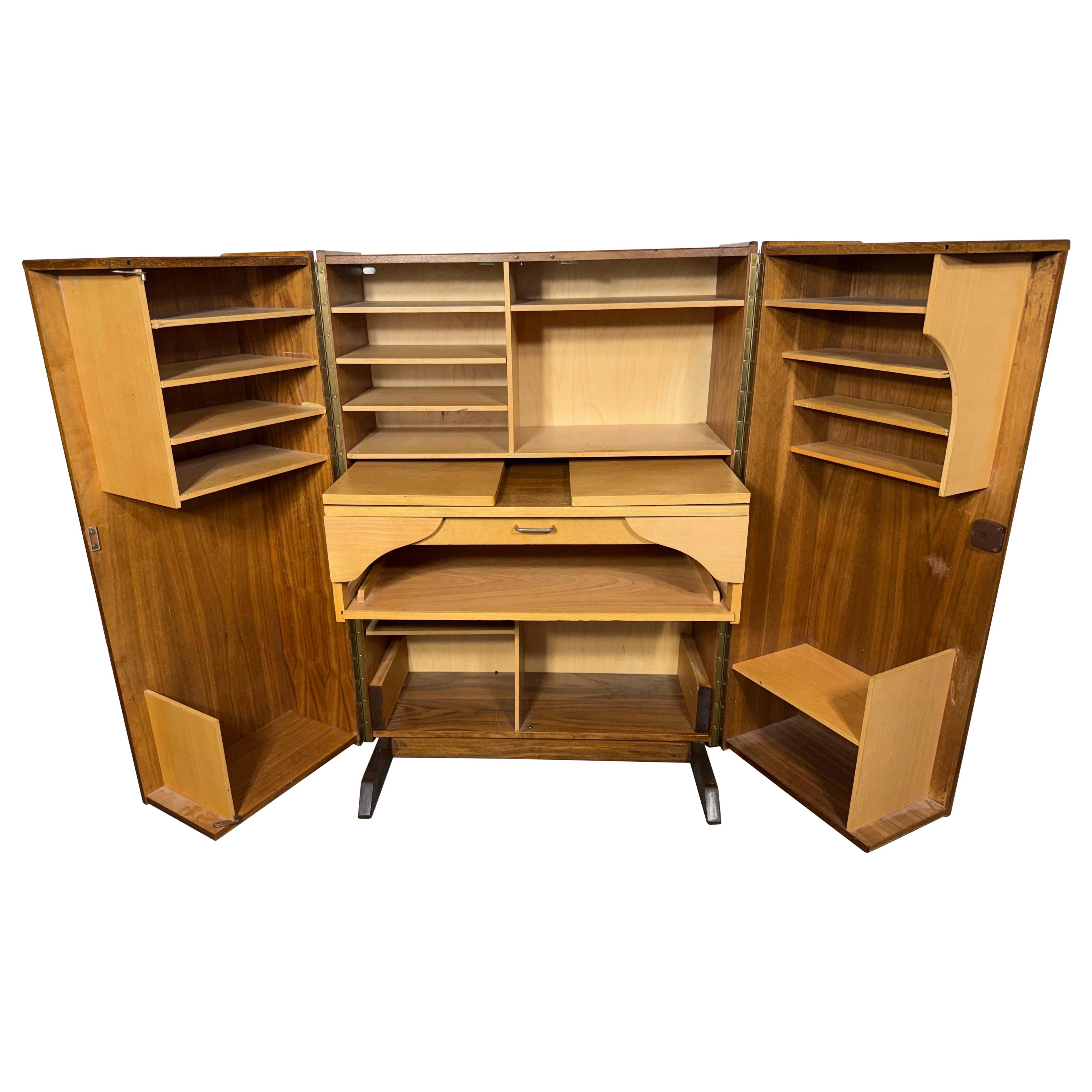 Magic Box Desk by Mummenthaler & Meier, Switzerland, 1955 / Folding Desk