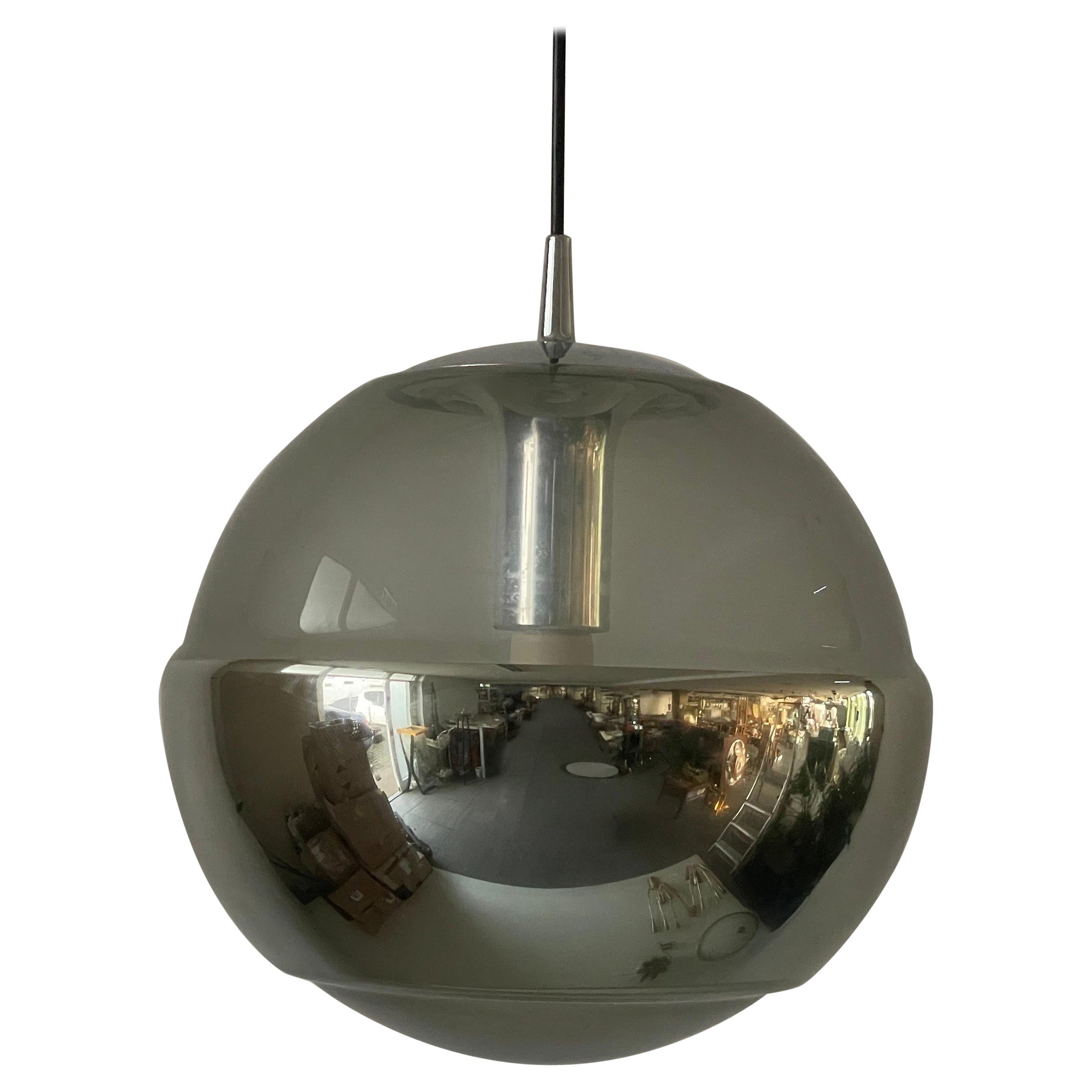 Lampada da soffitto in vetro modello 
Magic Eye
 di Peill 
Putzler, anni 
60, Germania in vendita