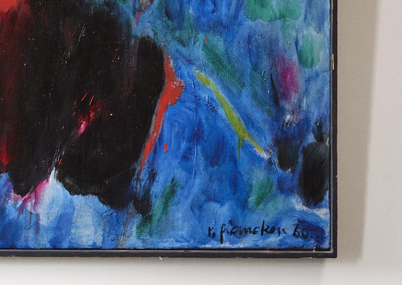 Magic Puzzle by Ruth Francken, 1960
Oil on canvas, signed and dated 