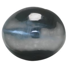 Magical 2.78ct GIA Certified Color-Change Alexandrite Oval Double Cabochon
