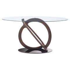 Table console magique en noyer