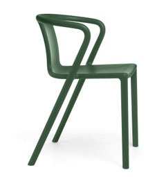 Magis Air-Armchair by Jasper Morrison, Green - Chair with Arms - Set of 4