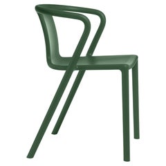 Magis Air-Armchair by Jasper Morrison, Green - Chair with Arms - Set of 4