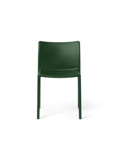 Magis Air-Chair by Jasper Morrison, Dark Green Stackable Outdoor Chair, Set of 4