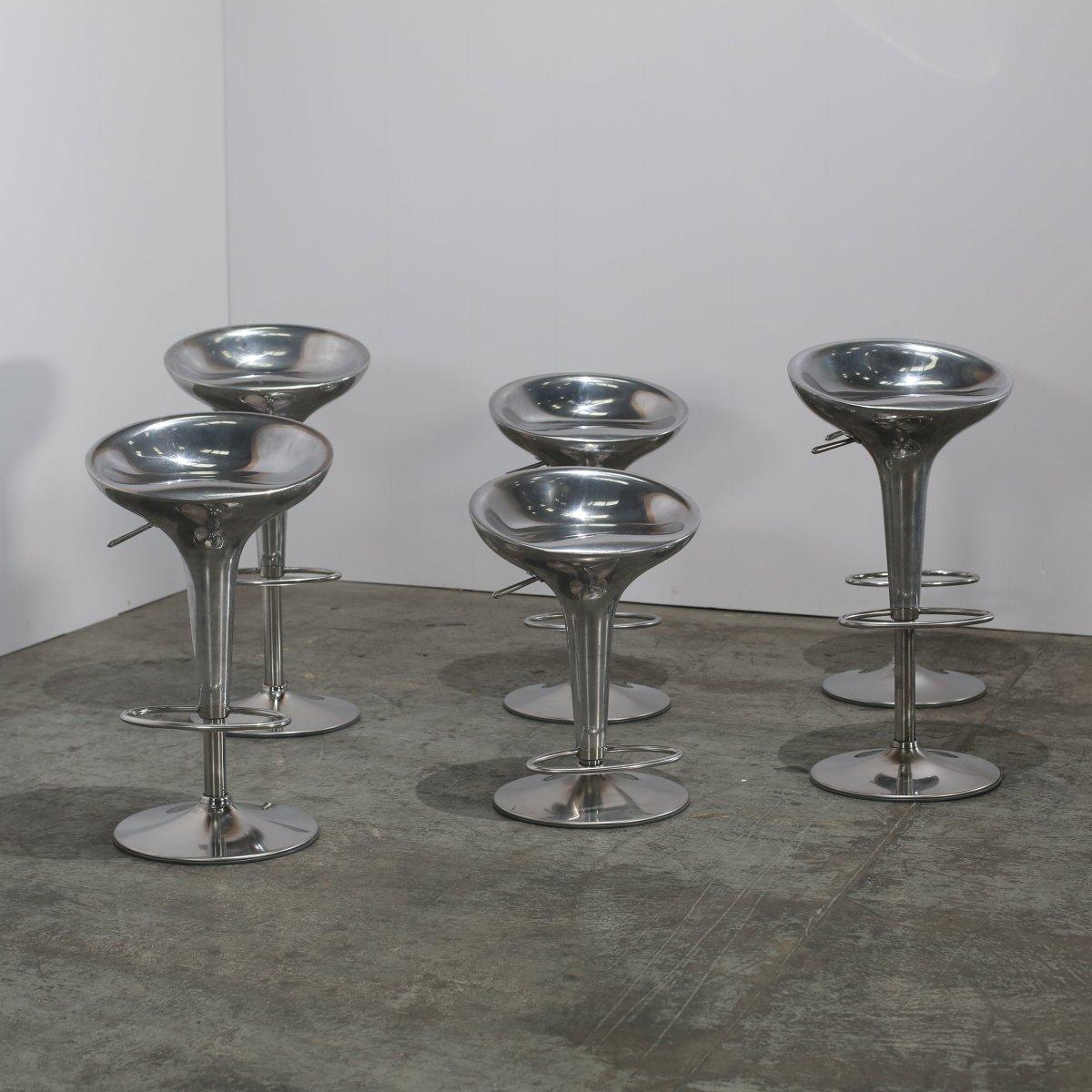 Magis Al Bombo Stools, Set of Six For Sale 3
