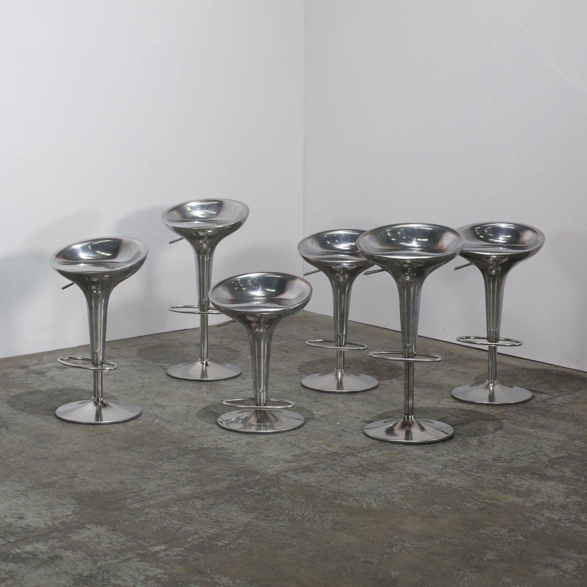 Magis Al Bombo Stools, Set of Six For Sale 4