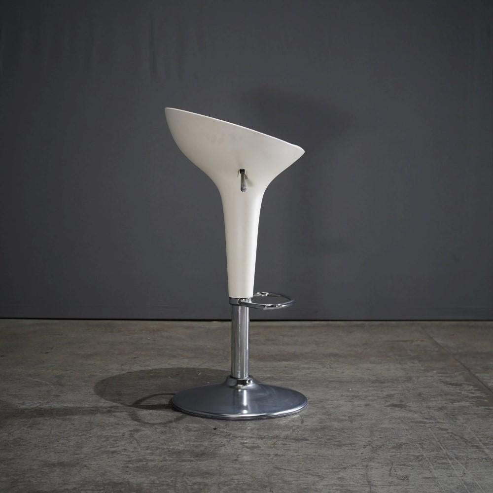 Modern Magis Bombo White Bar Stool by Stefano Giovannoni