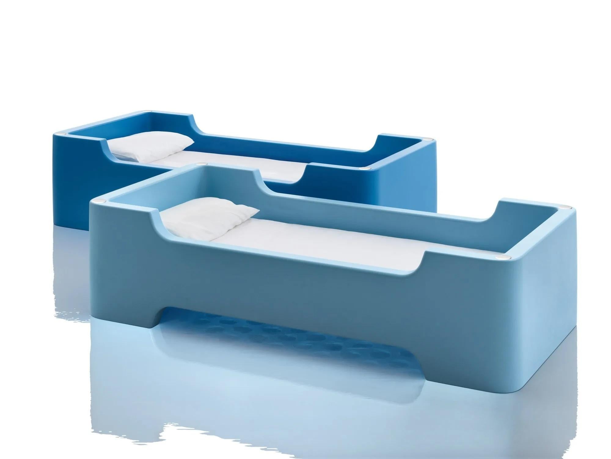 italien Magis Bunky - Lit modulable / Lit superposé - Design Marc Newson - Bleu en vente