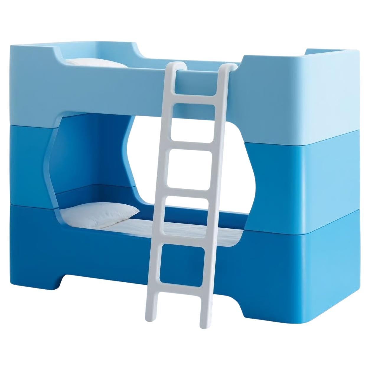 Magis Bunky - Lit modulable / Lit superposé - Design Marc Newson - Bleu en vente