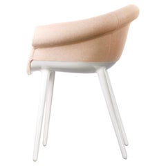 Magis Cyborg Lord Chaise avec accoudoirs Marcel Wanders Polycarbonate et Beige Kvadrat