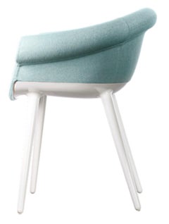 Magis Cyborg Lord Chaise avec accoudoirs Marcel Wanders Polycarbonate - Bleu Kvadrat