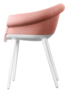 Magis Cyborg Lord Chaise avec accoudoirs Marcel Wanders Polycarbonate - Pink Kvadrat