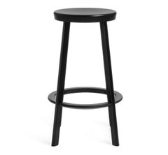 Magis Déjà-vu Métal Bar Stool H 66 cm 26 in - Naoto Fukasawa - Black
