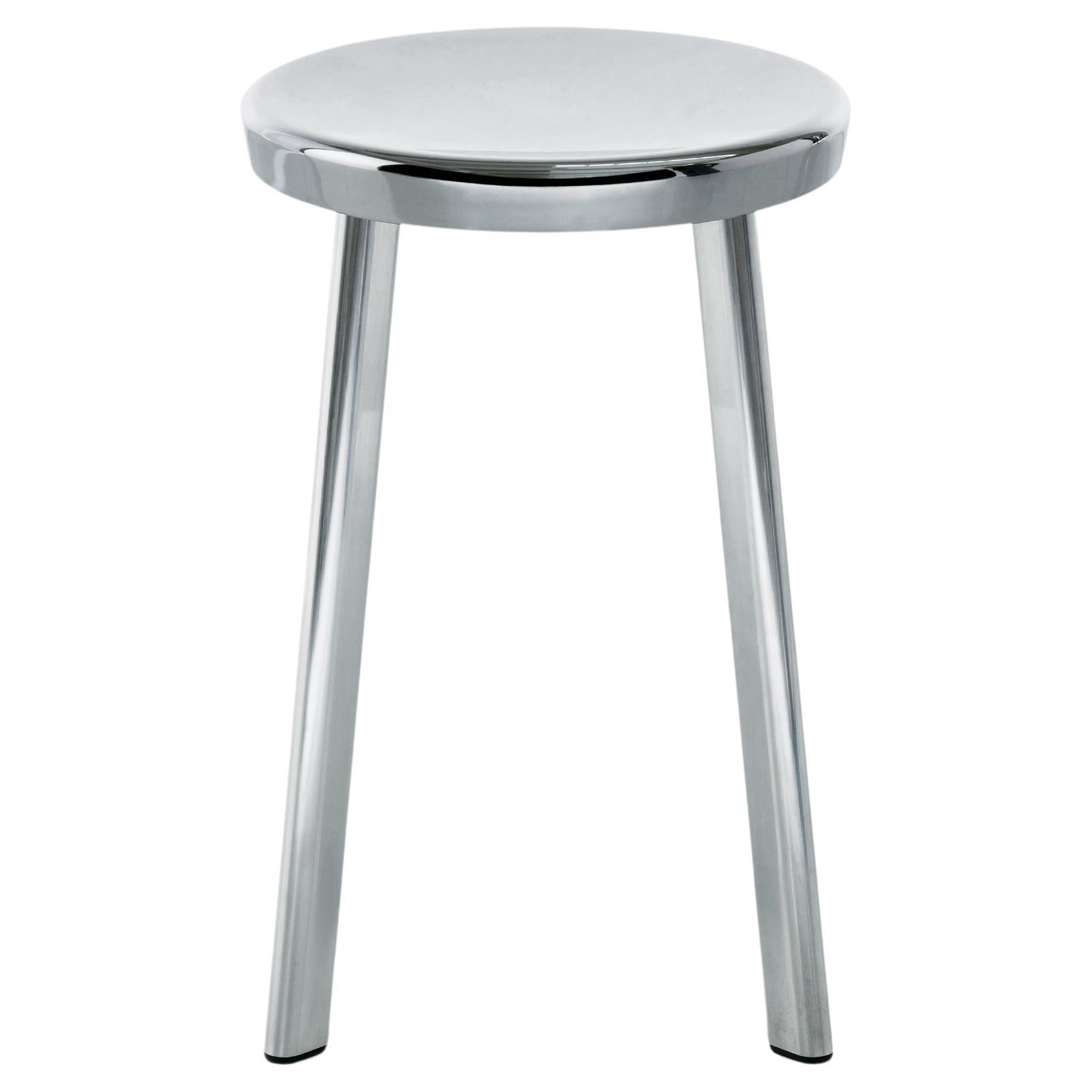 Magis Déjà-vu Taburete de bar Métal Aluminio pulido H 50 cm 19.7 in - Naoto Fukasawa