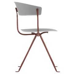 Magis Officina Chair - Ronan & Erwan Bouroullec Brown Iron - Grey Polypropylene