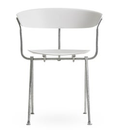 Magis Officina Chair - Ronan & Erwan Bouroullec Iron - White Polypropylene