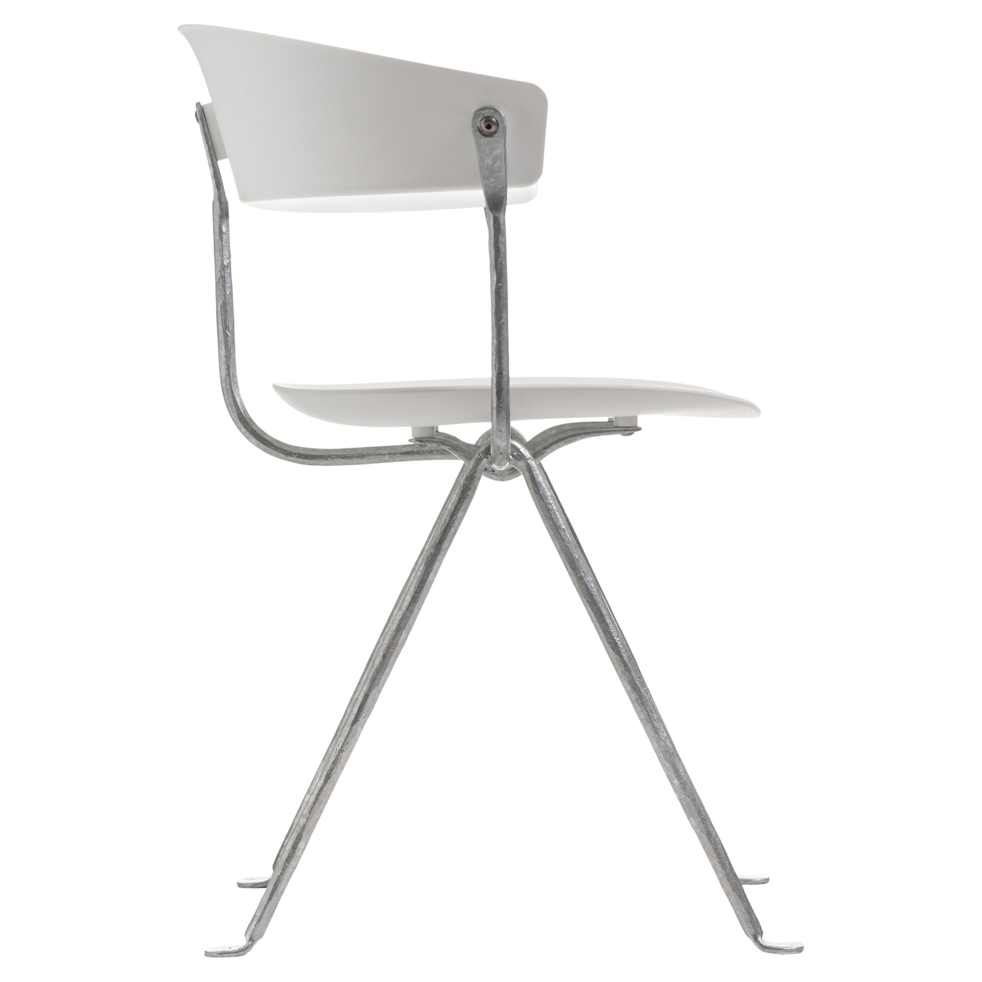 Magis Officina Chair - Ronan & Erwan Bouroullec Iron - White Polypropylene For Sale