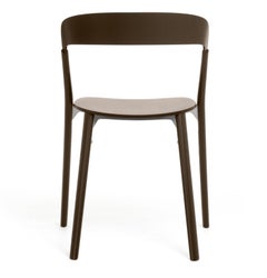 Magis Pila Chair design Ronan & Erwan Bouroullec - Brown - Set of 2 chairs