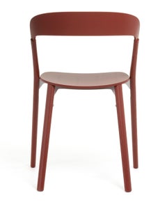 Magis Pila Chair design Ronan & Erwan Bouroullec - Red - Set of 2 chairs