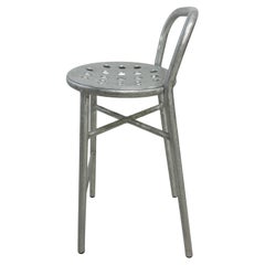 Magis Pipe Bar Stool Perforated Aluminum by Jasper Morrison