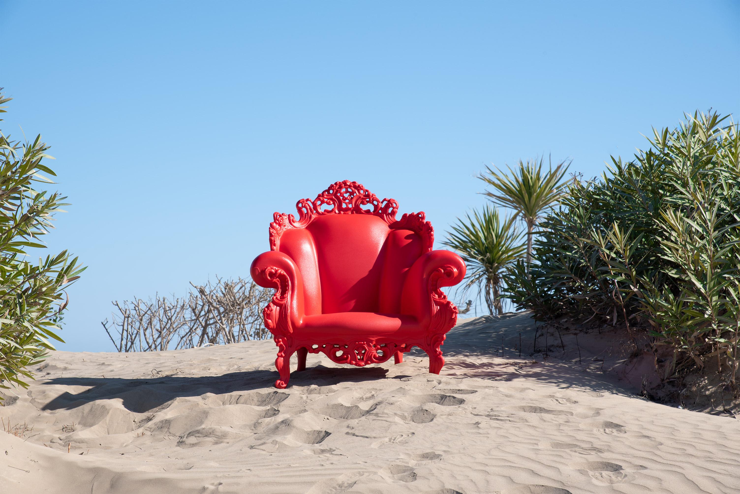 Magis Proust: niedriger Stuhl in mehrfarbigem Design von Alessandro Mendini im Angebot 7
