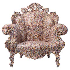 Magis Proust: niedriger Stuhl in mehrfarbigem Design von Alessandro Mendini