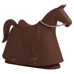 Magis Rocky Rocking Horse for kids/Rocking chair for kids - Marc Newson - Brown