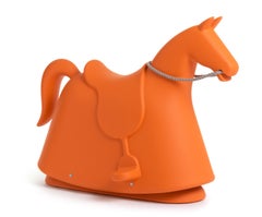 Magis Rocky Rocking Horse for kids/Rocking chair for kids - Marc Newson - Orange