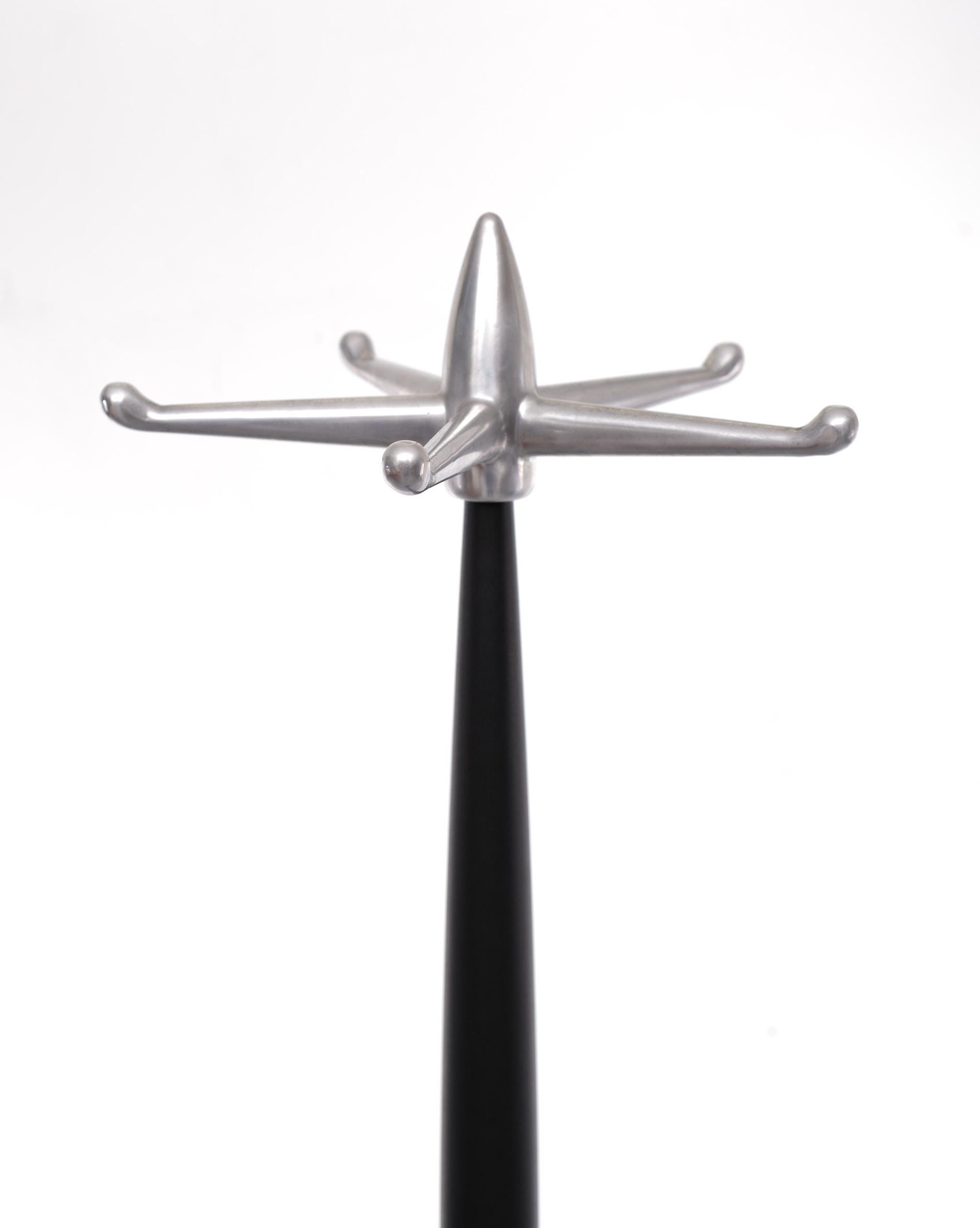 Late 20th Century Magis Wiking Coat Stand in Black by Toshiyuki Kita, Italy, 1990s  For Sale