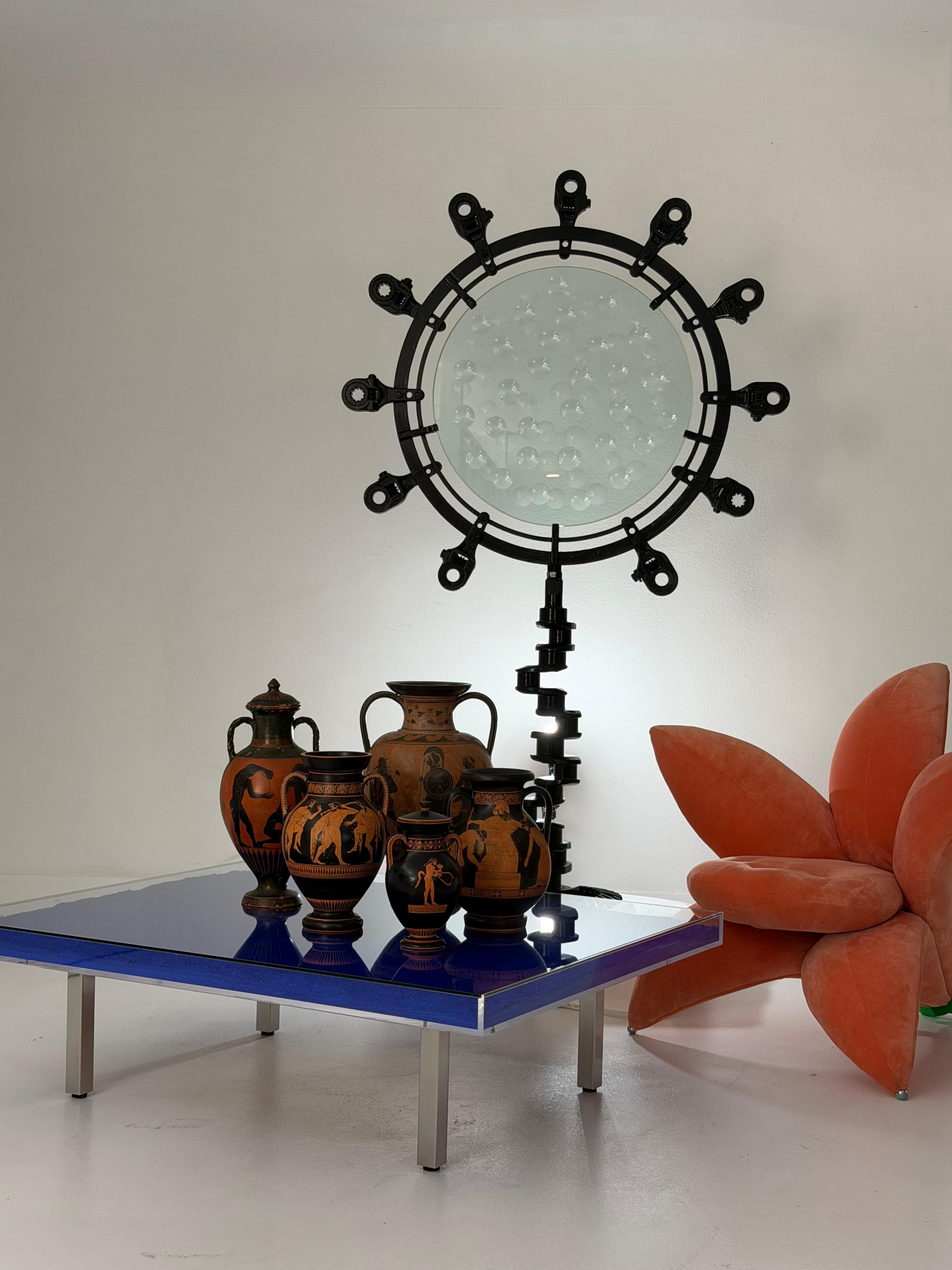 “Magiscope” Sculpture After Bejar, Signed EM and Dated 2008 For Sale 7