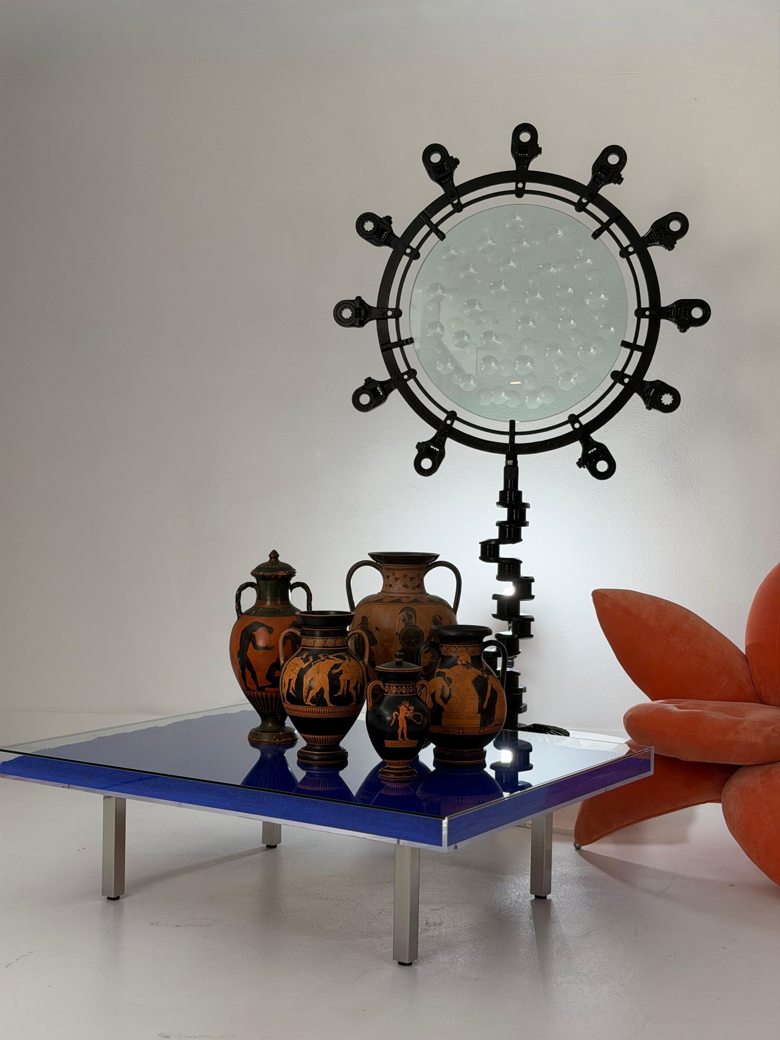 “Magiscope” Sculpture After Bejar, Signed EM and Dated 2008 For Sale 8
