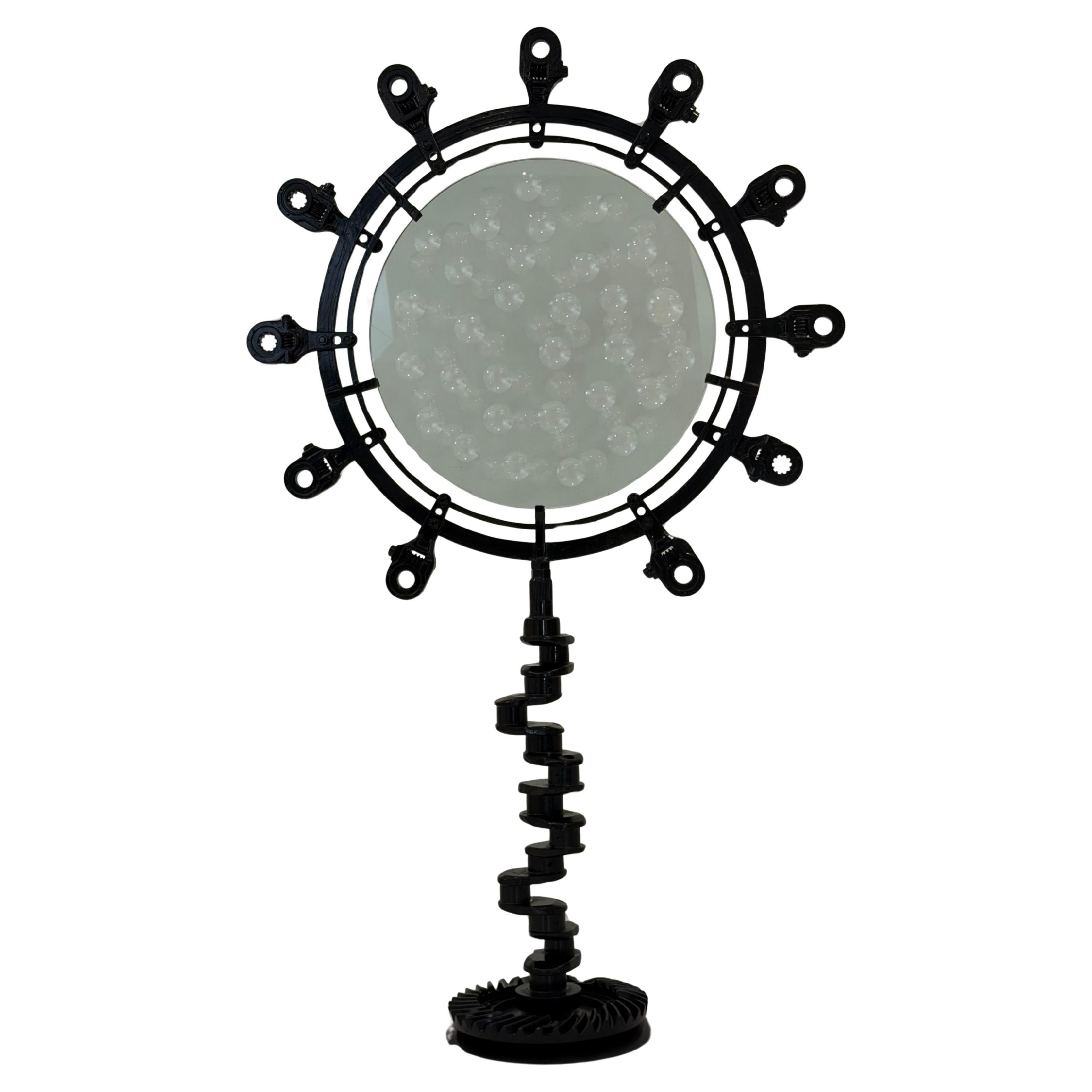 “Magiscope” Sculpture After Bejar, Signed EM and Dated 2008
