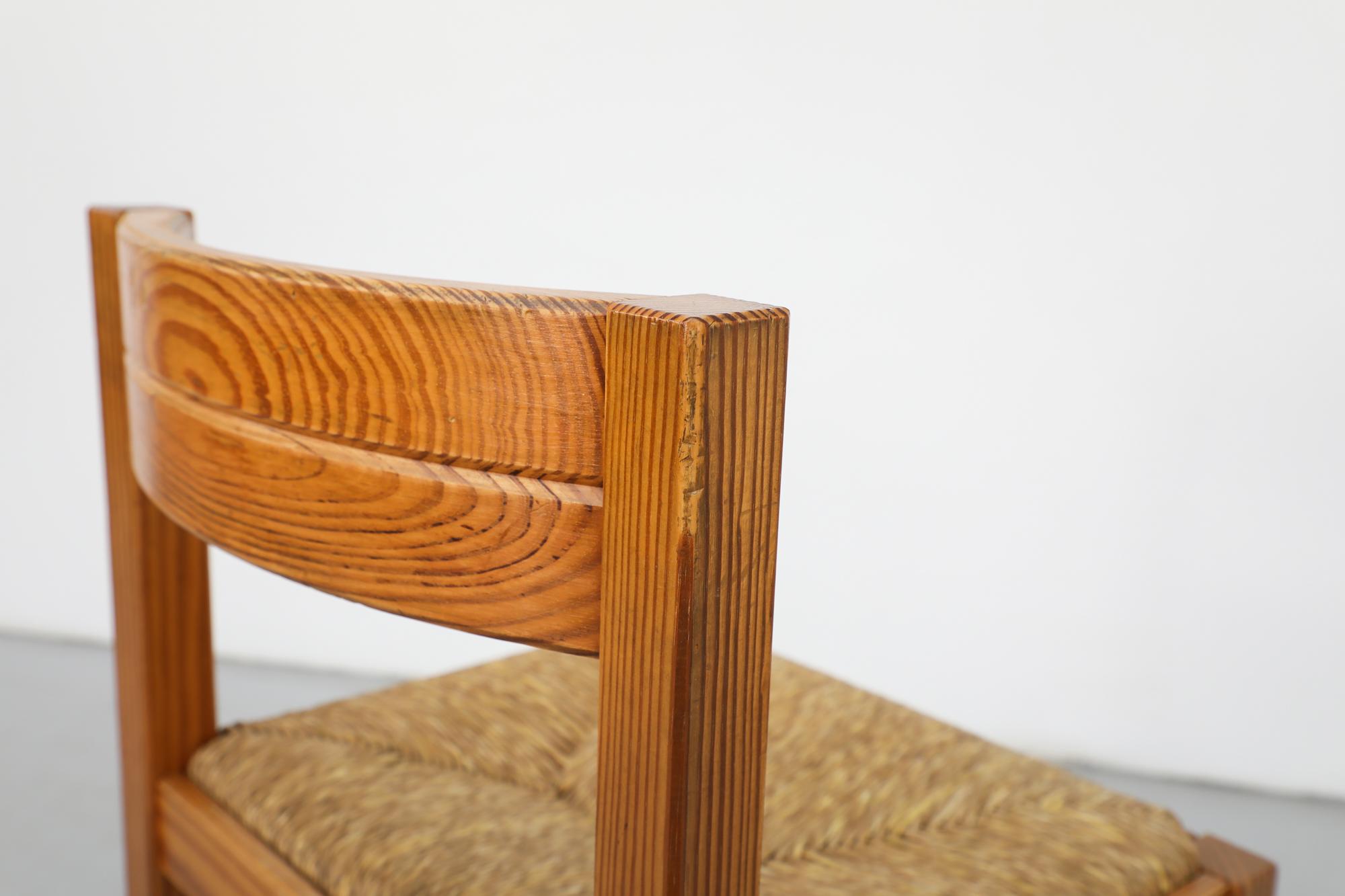 Single Magistretti Style Pine Dining Chair by Martin Visser for 't Spectrum For Sale 7