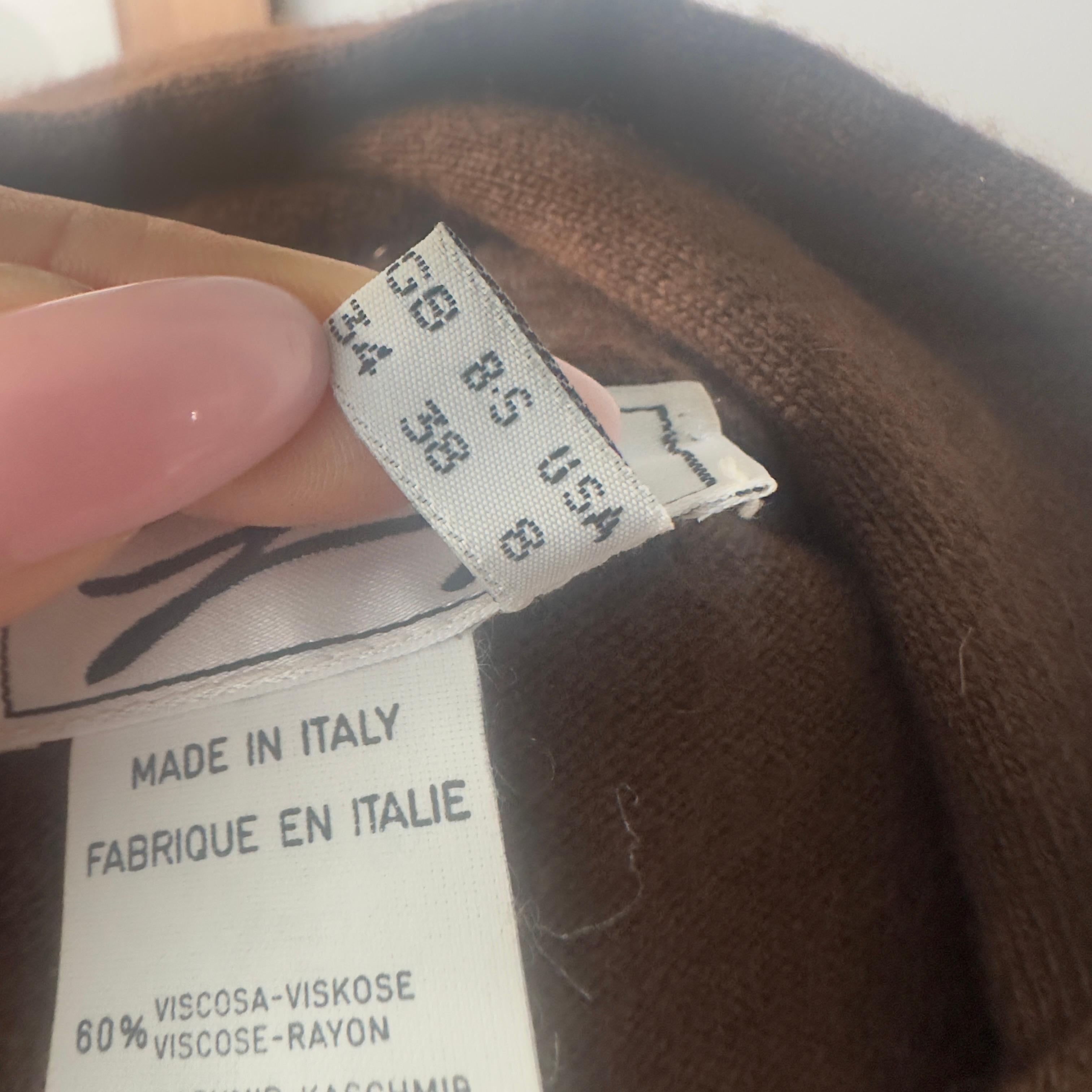 Genny viscose and cashmere sweater For Sale 1