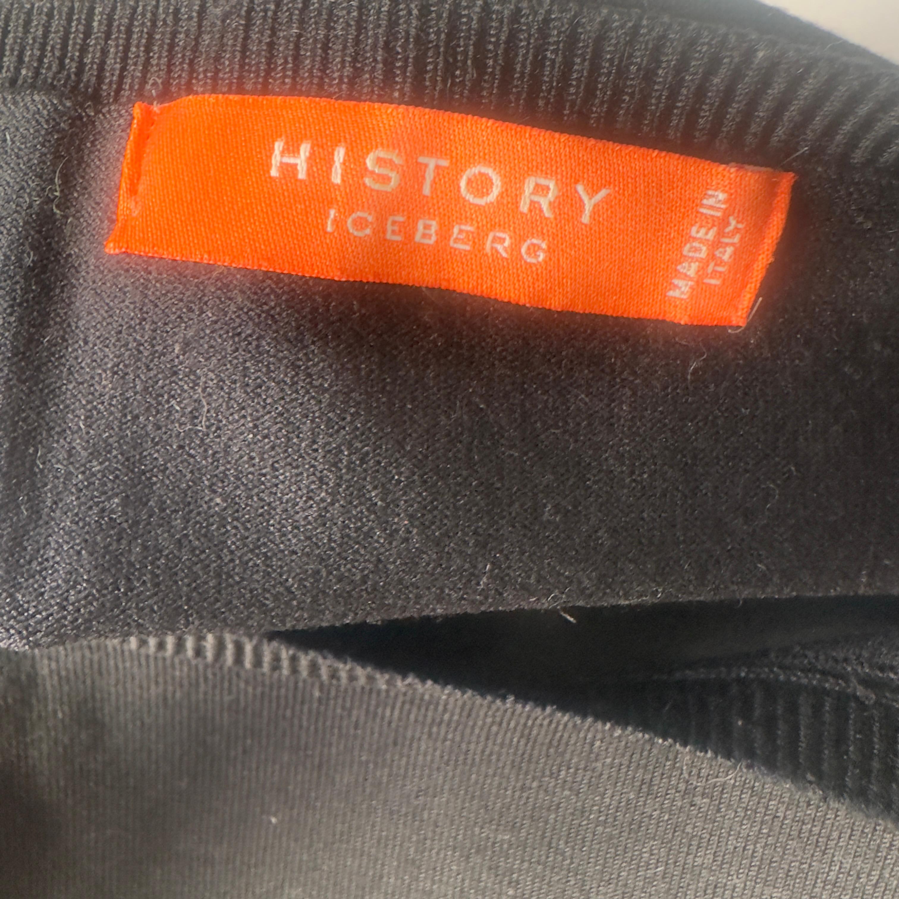 Iceberg History jersey black 90s For Sale 2