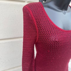 Maglia Valentino anni 80 a retina, mai utilizzata