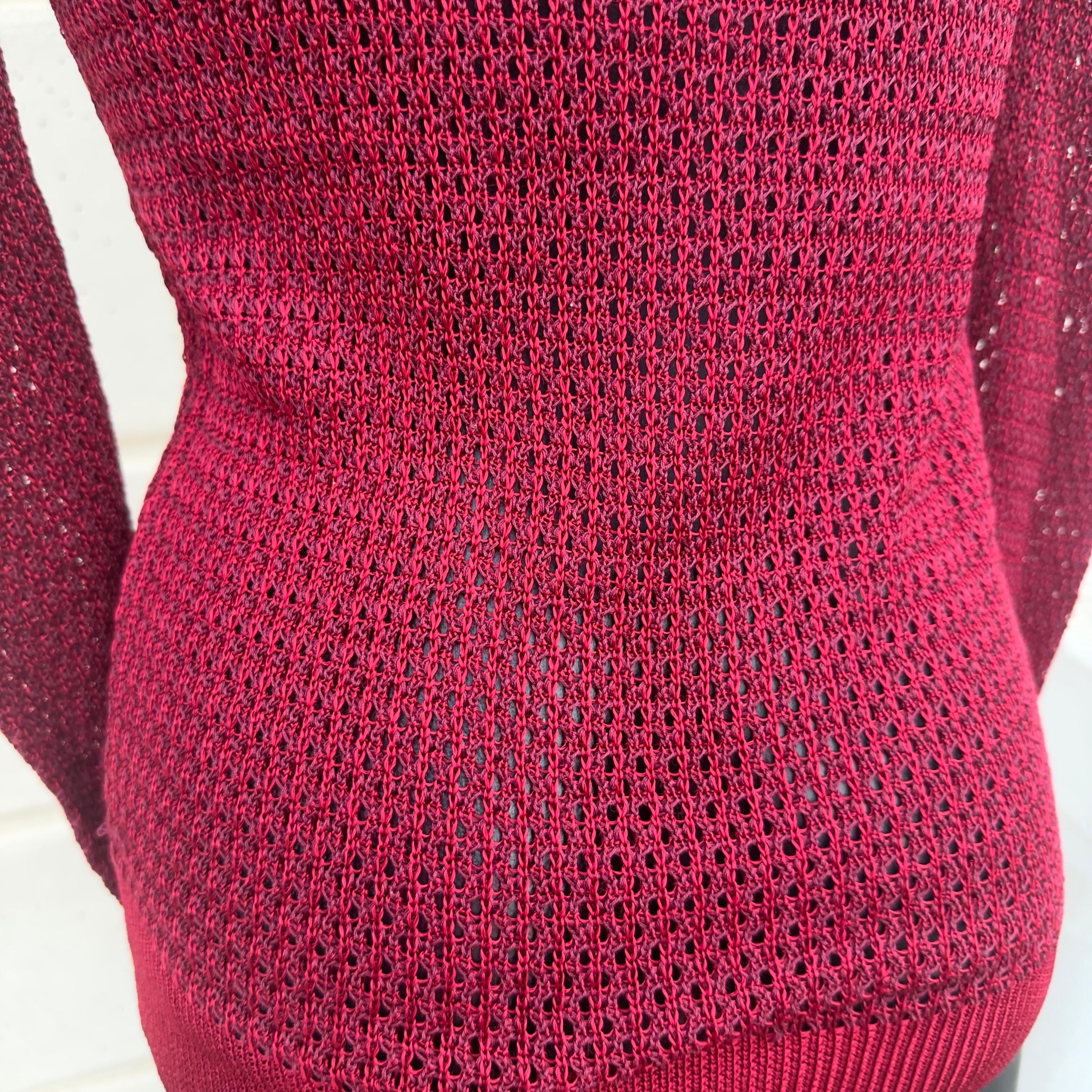 Maglia Valentino anni 80 a retina, mai utilizzata For Sale 1