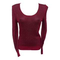 Maglia Valentino Anni 80 a retina, Mai utilizzata