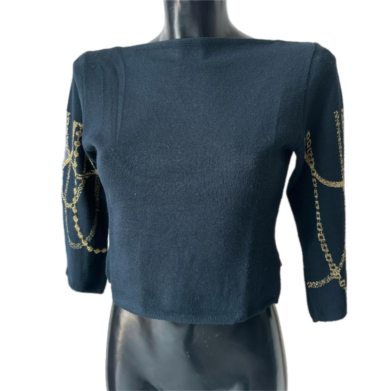 Versace Jeans Couture sweater in excellent Condition In Excellent Condition For Sale In Basaluzzo, IT