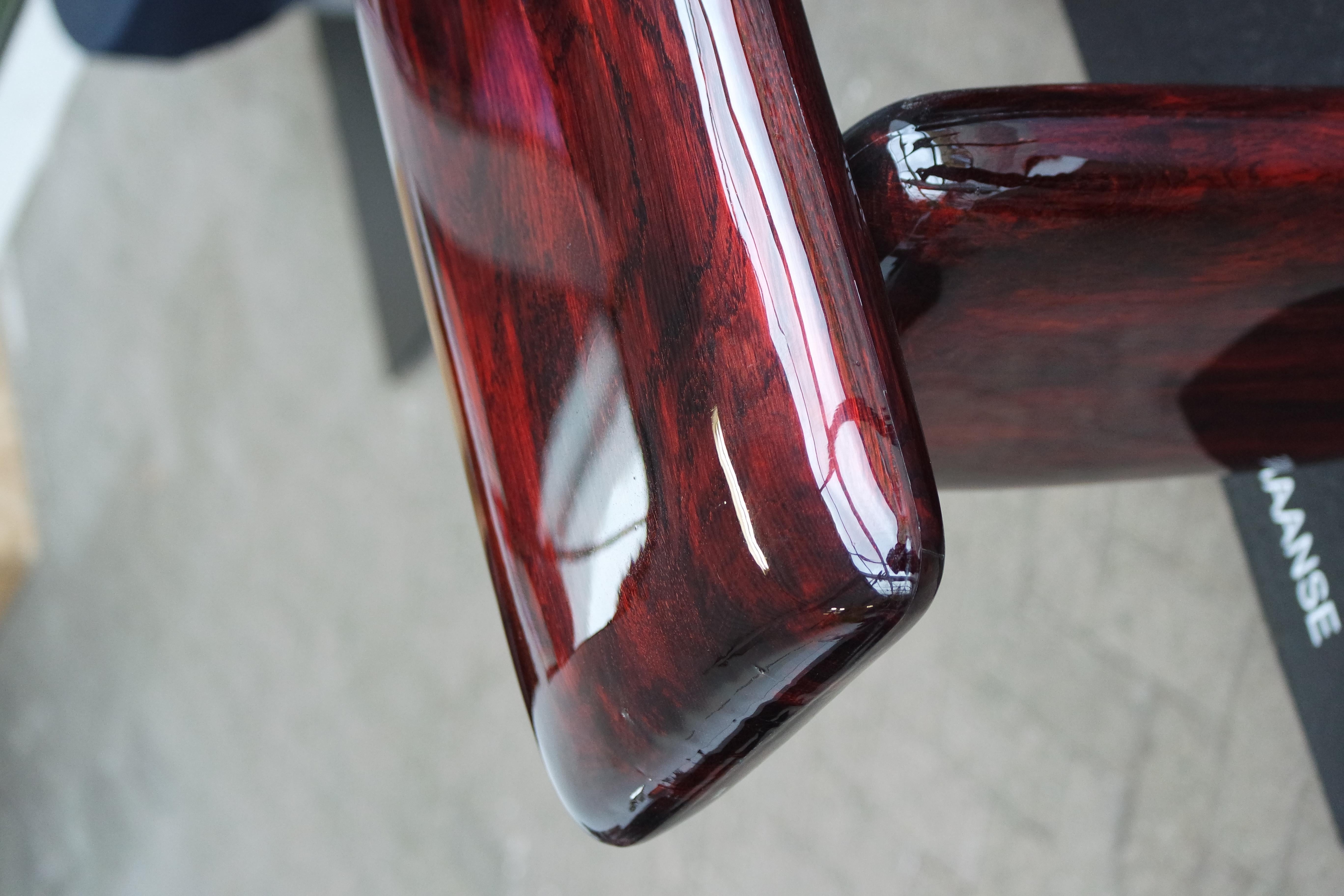 Resin Magma Bench by Onno Adriaanse For Sale