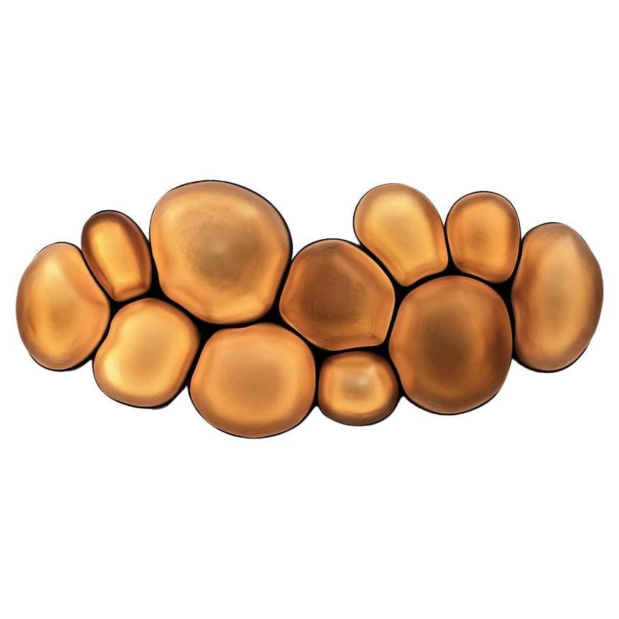 Magma Large Wall Lamp Golden Edition For Sale