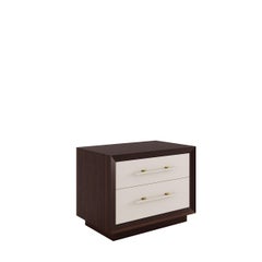 MAGNA large nightstand - wooden base