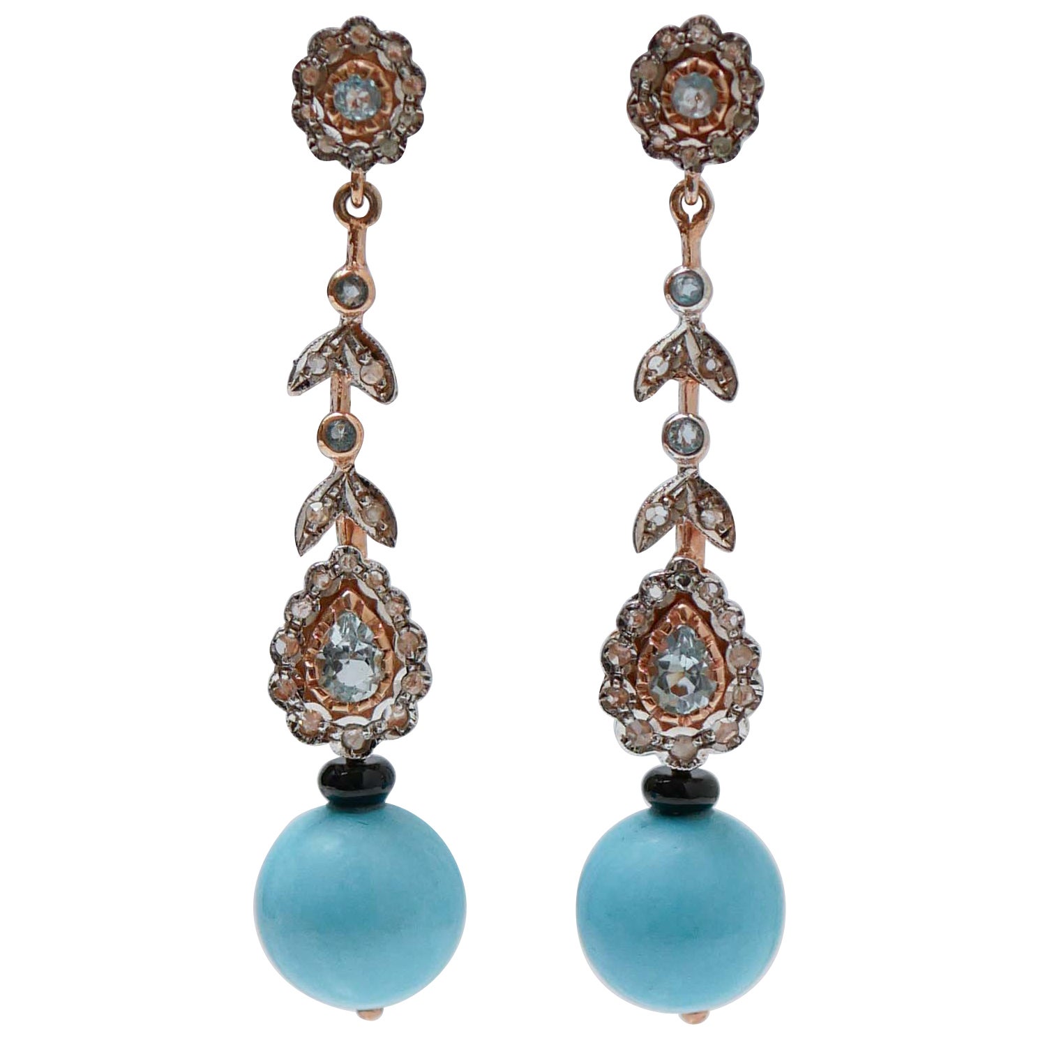 Magnesite, topazi, diamanti, onice, oro rosa e argento.