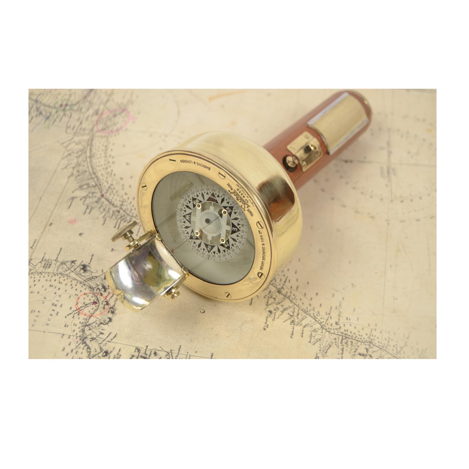 Magnetic Compass Signed Henry Browne & Son Ltd Sestrel, Early 20th Century 2