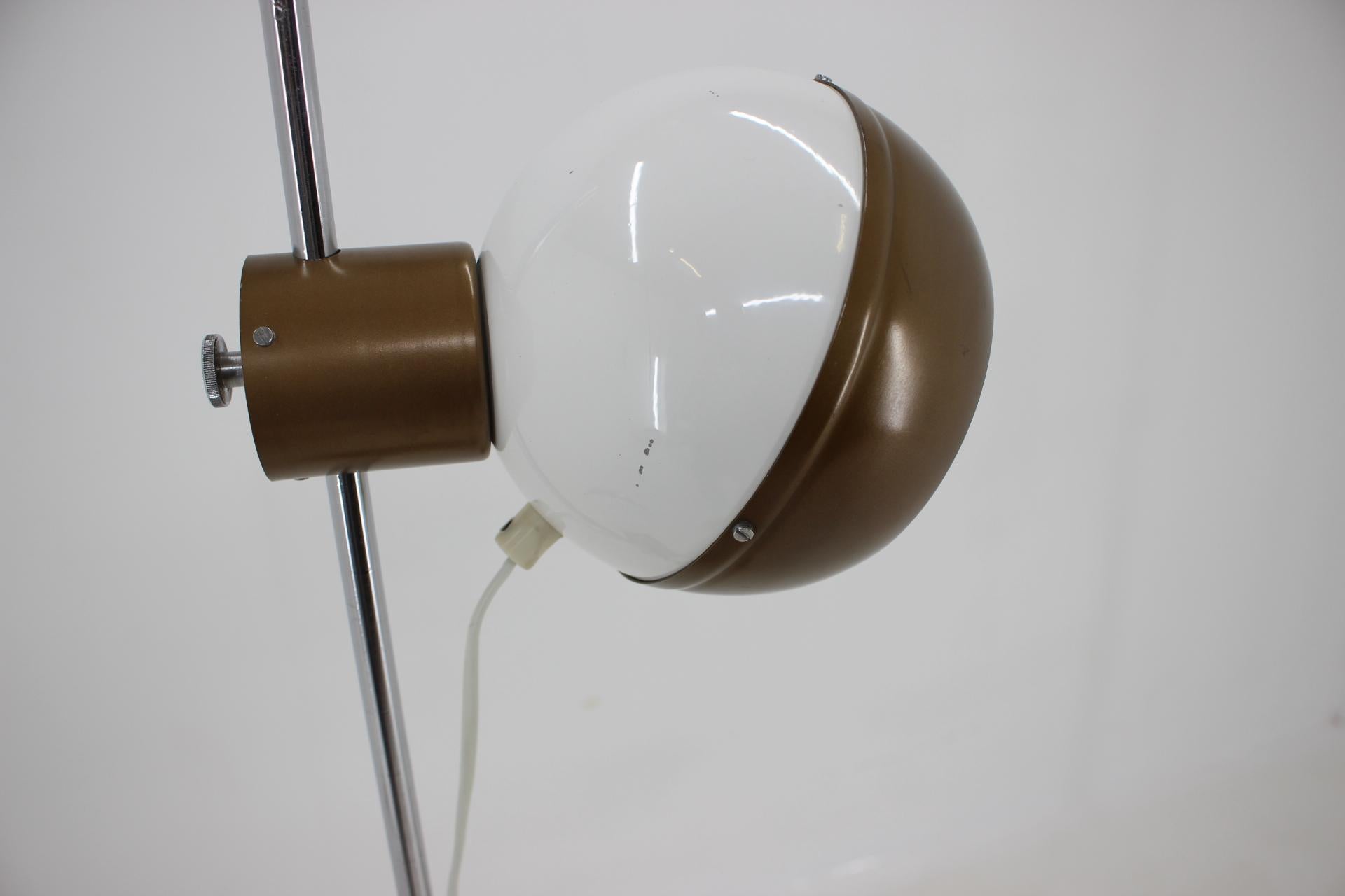Mid-Century Modern Magnetic Double Eye Ball Floor Lamp, 1970s